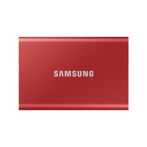 Samsung | Portable SSD | T7 | 500 GB | N/A "" | USB 3.2 | Red
